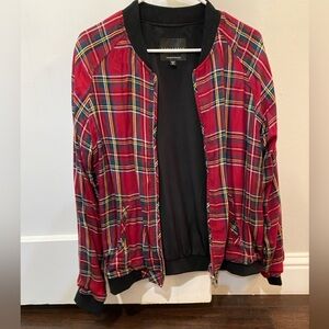 Sanctuary Red Plaid Jacket
